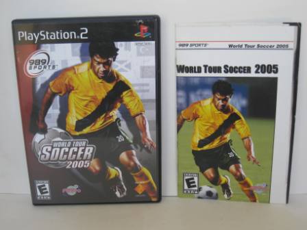 World Tour Soccer 2005 (CASE & MANUAL ONLY) - PS2
